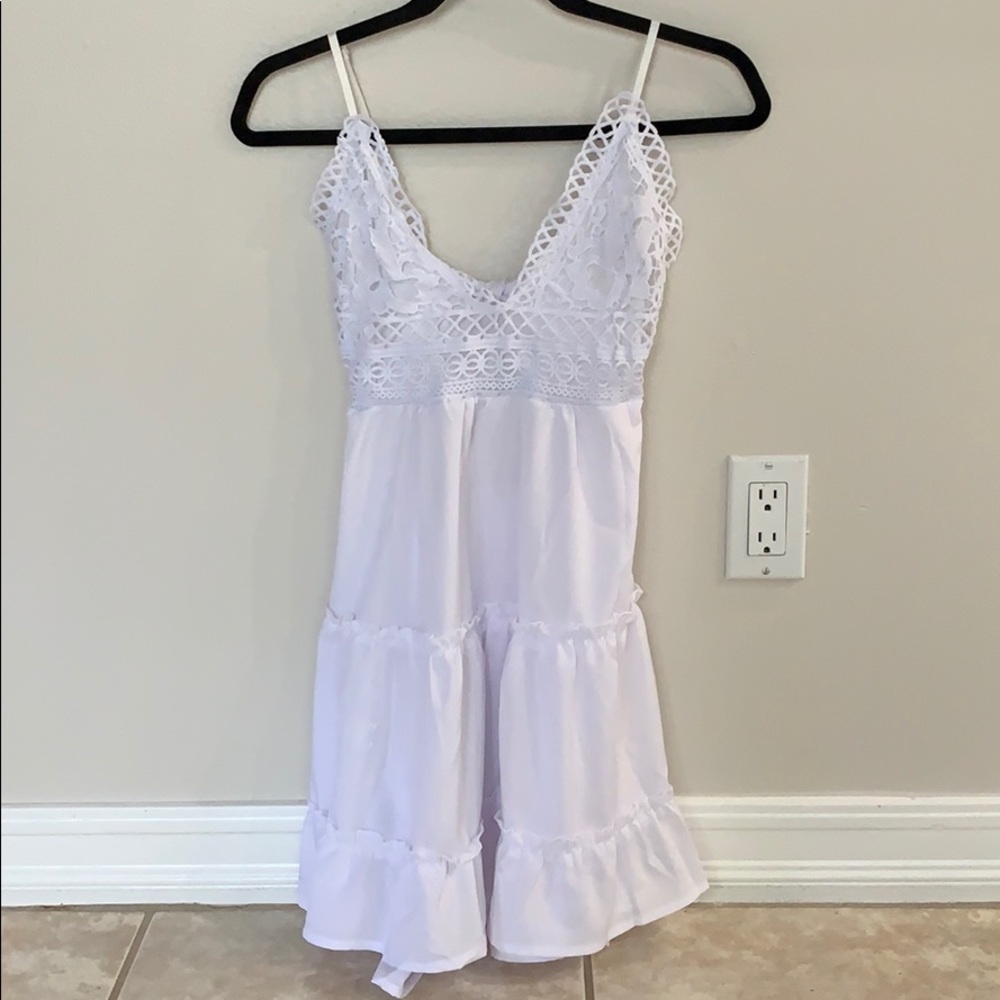 Never Worn All White Summer Dress